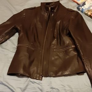 Black Pleather Jacket